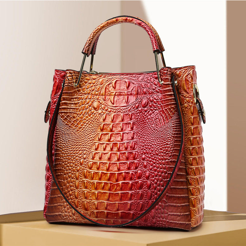 Women's Bucket Bag in yellowish brown - product photo 11