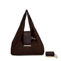 Women's Tote Bag in coffee brown - product photo 6