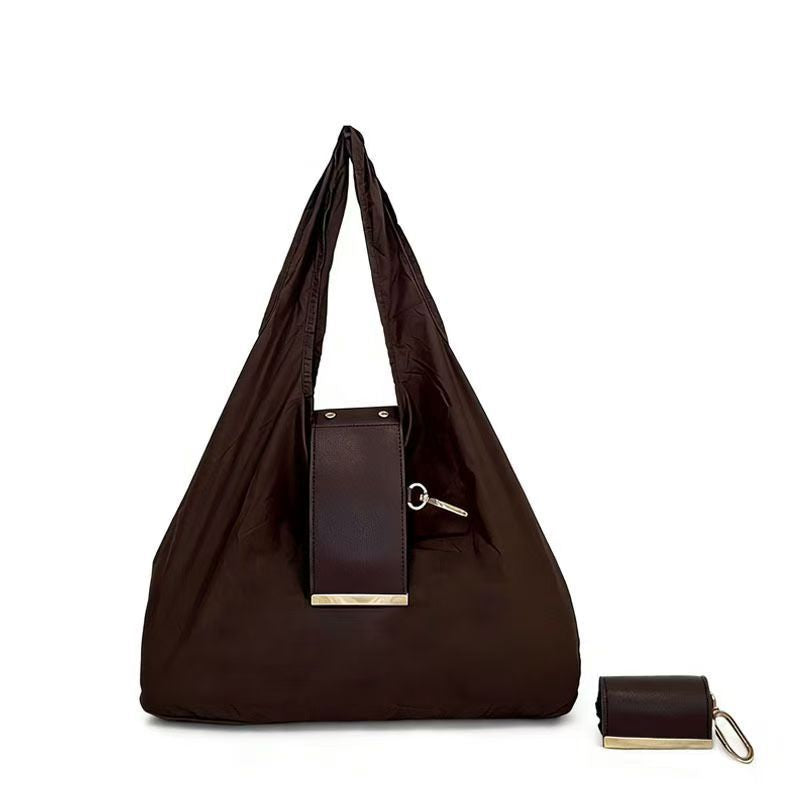 Women's Tote Bag in coffee brown - product photo 6