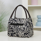 Women's Bag in geometric stripes - product photo 1
