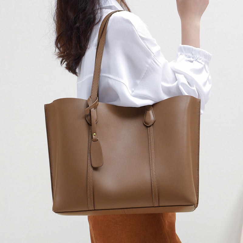 Women's Tote Bag in apricot (logo) - product photo 8
