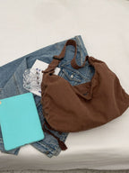 Women's Canvas Crossbody Bag in black - product photo 4