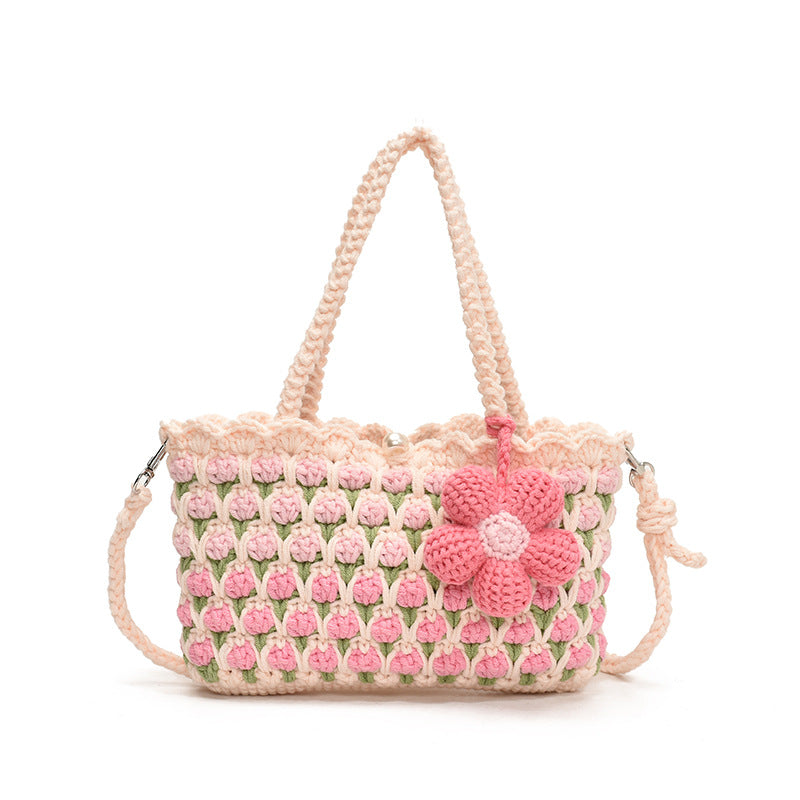Women's Shoulder Bag in pink large - product photo 9