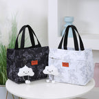 Women's Bag in black bear bento style - product photo 3