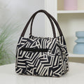 Women's Bag in geometric stripes - product photo 6