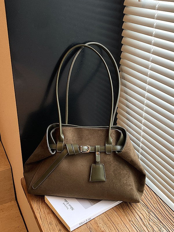 Women's Baguette Bag in black - product photo 2