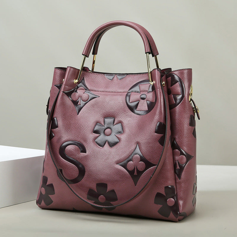 Women's Bucket Bag in yellowish brown - product photo 5