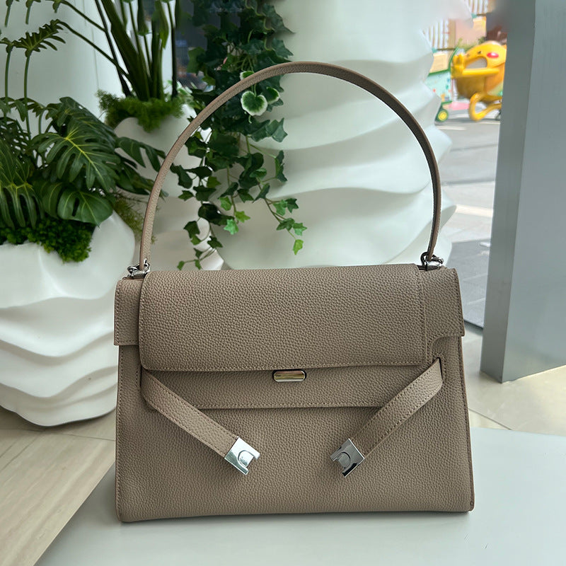 Retro Genuine Leather Handbag - view 8