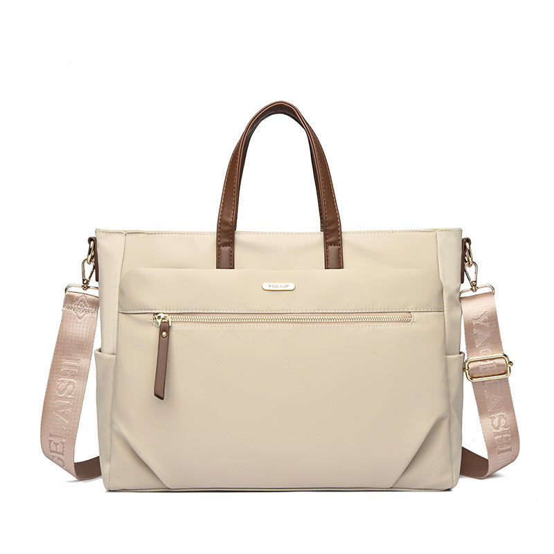 Women's Nylon Shoulder Bag in black - product photo 9