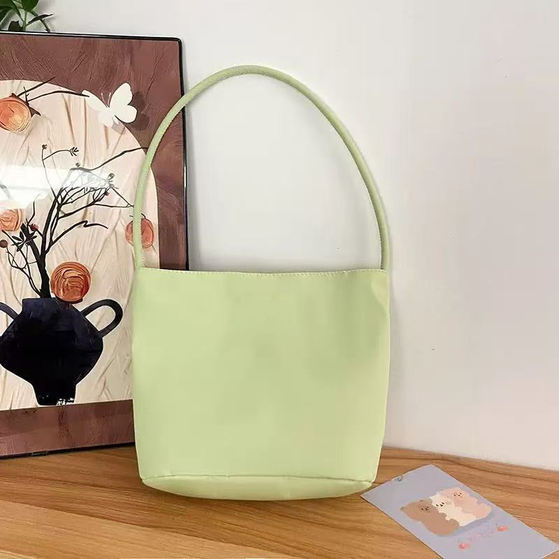 Women's Nylon Bucket Bag in pink - product photo 26