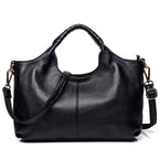 Women's PU Leather Crossbody Bag in black - product photo 5