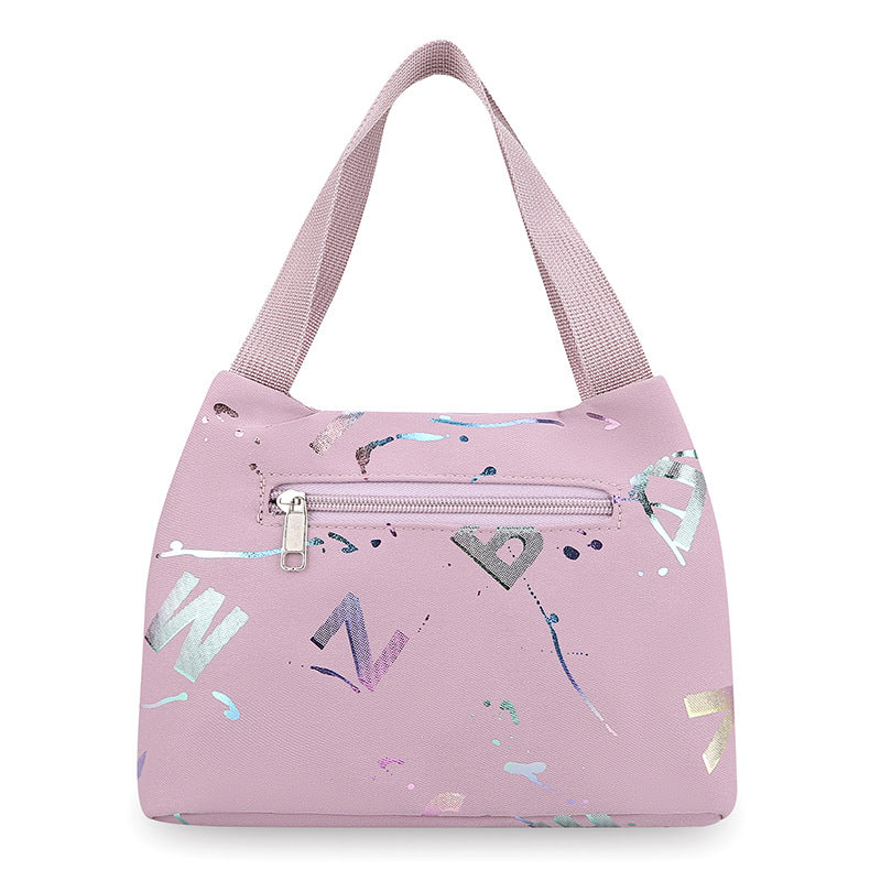 Women's Nylon Shoulder Bag in black - product photo 7
