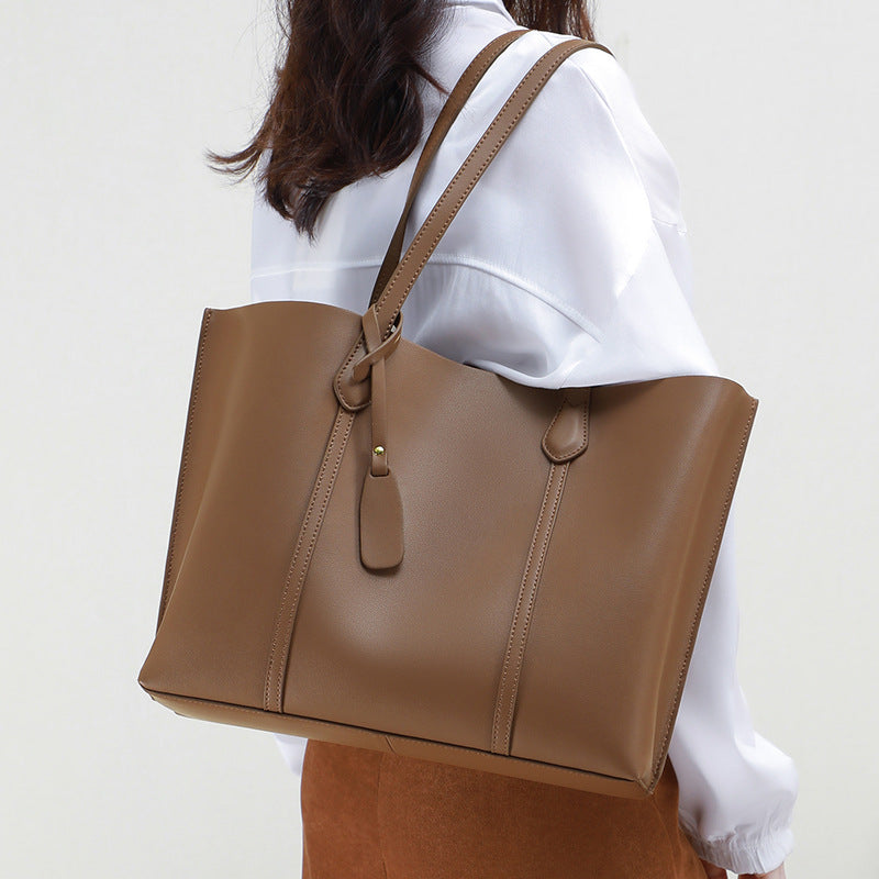 Women's Tote Bag in apricot (logo) - product photo 4