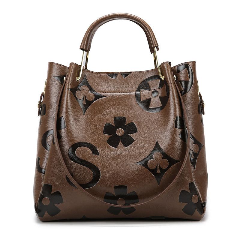 Women's Bucket Bag in yellowish brown - product photo 7