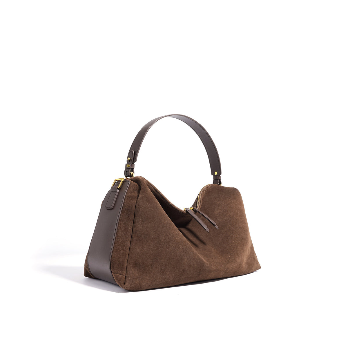 Women's Cowhide Handbag in brown - product photo 7