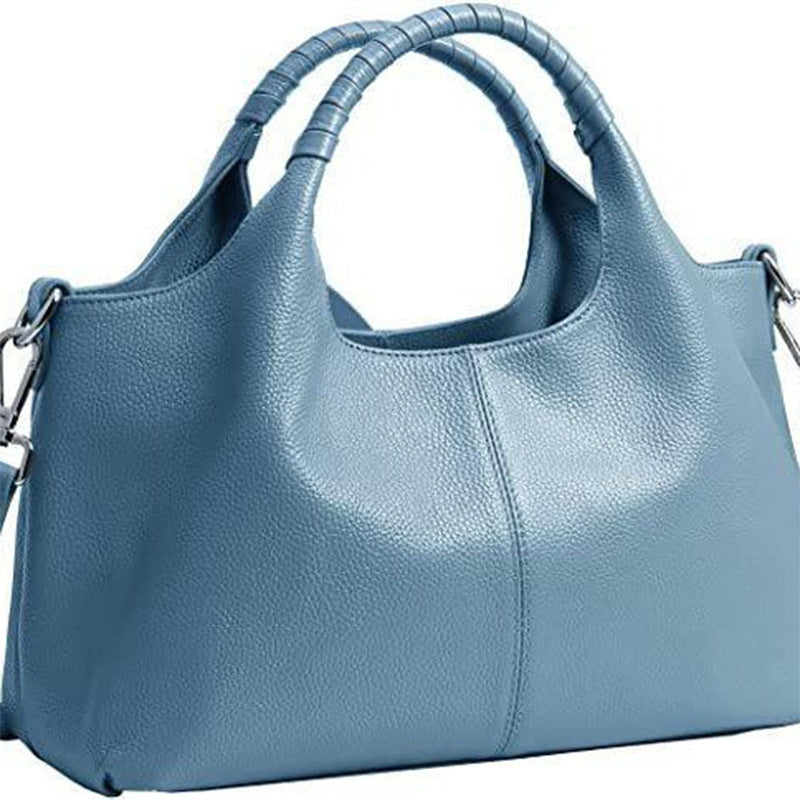 Women's PU Leather Crossbody Bag in black - product photo 2