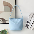 Women's Nylon Bucket Bag in pink - product photo 1