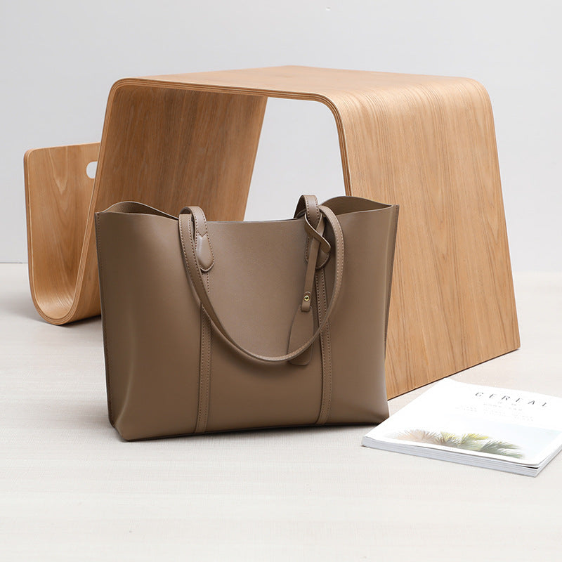 Women's Tote Bag in apricot (logo) - product photo 3
