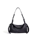 Women's Genuine Leather Crossbody Bag in black - product photo 6
