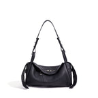 Women's Genuine Leather Crossbody Bag in black - product photo 6
