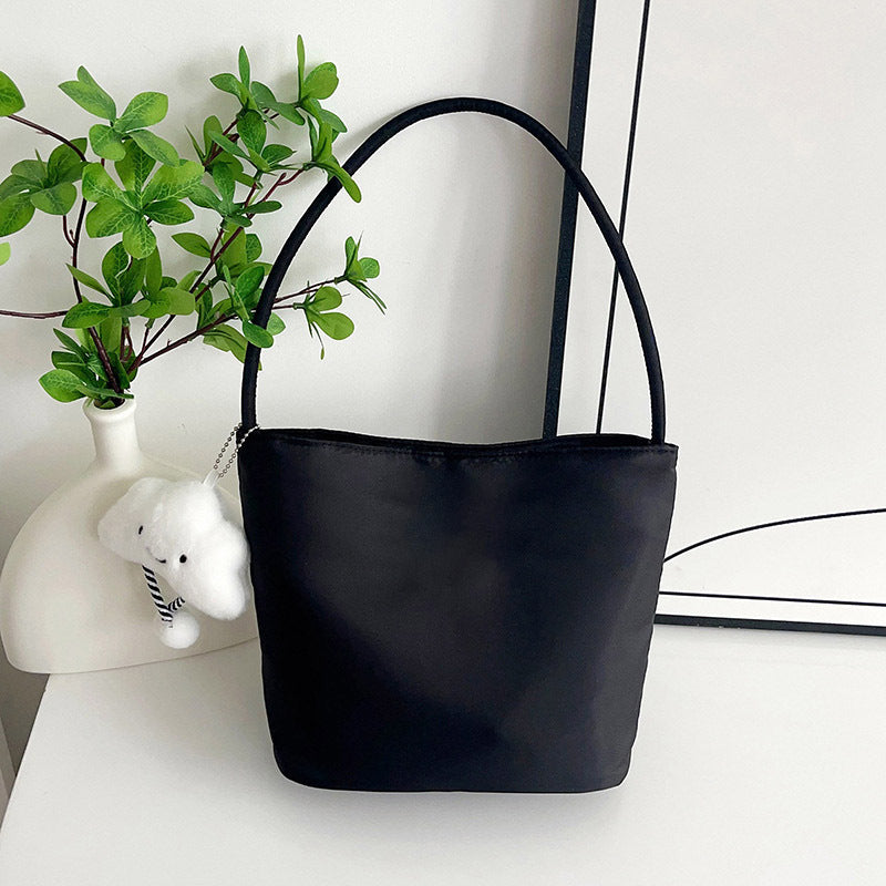 Women's Nylon Bucket Bag in pink - product photo 23