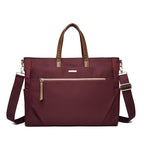 Women's Nylon Shoulder Bag in black - product photo 2