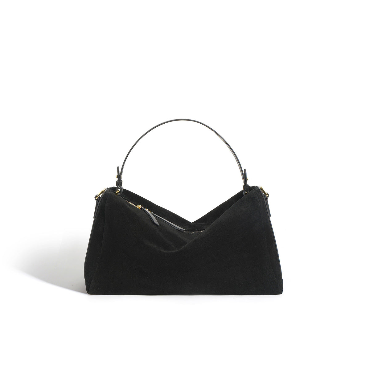Women's Cowhide Handbag in brown - product photo 8
