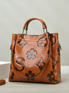Women's Bucket Bag in yellowish brown - product photo 2