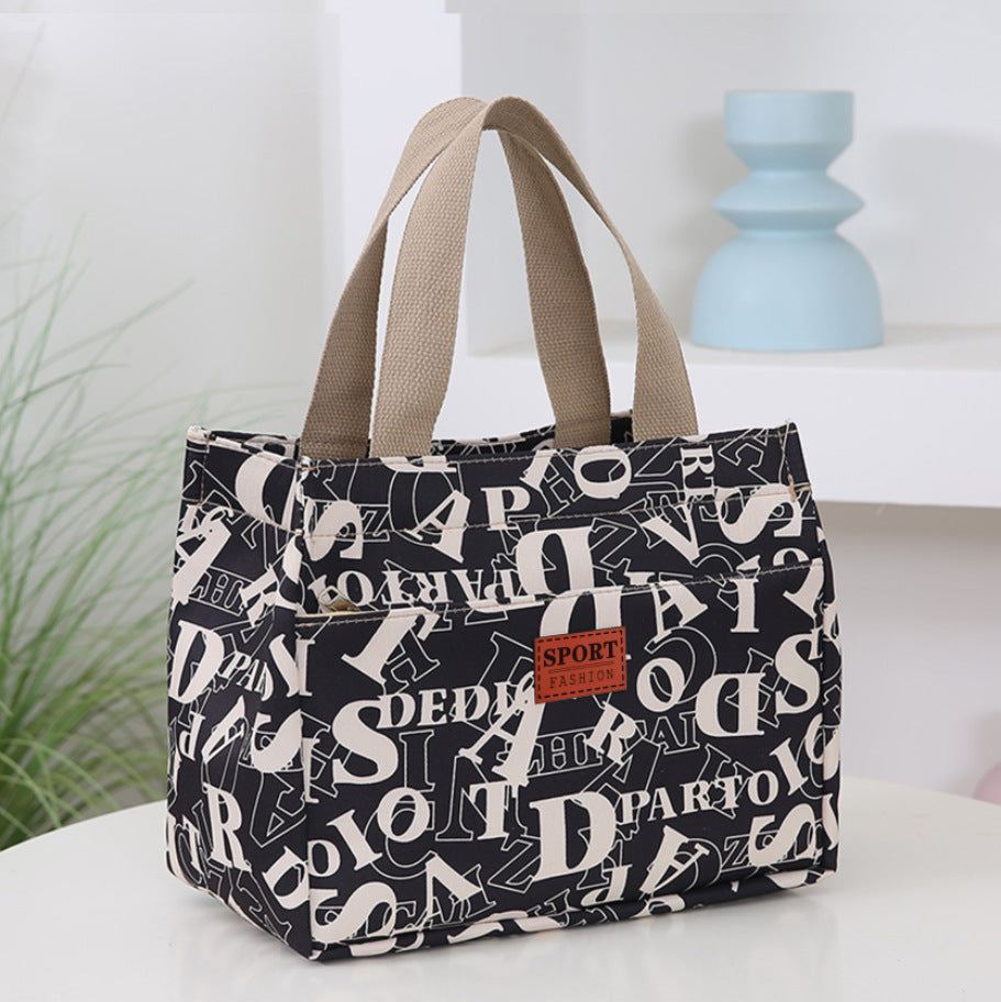 Women's Bag in black bear bento style - product photo 7