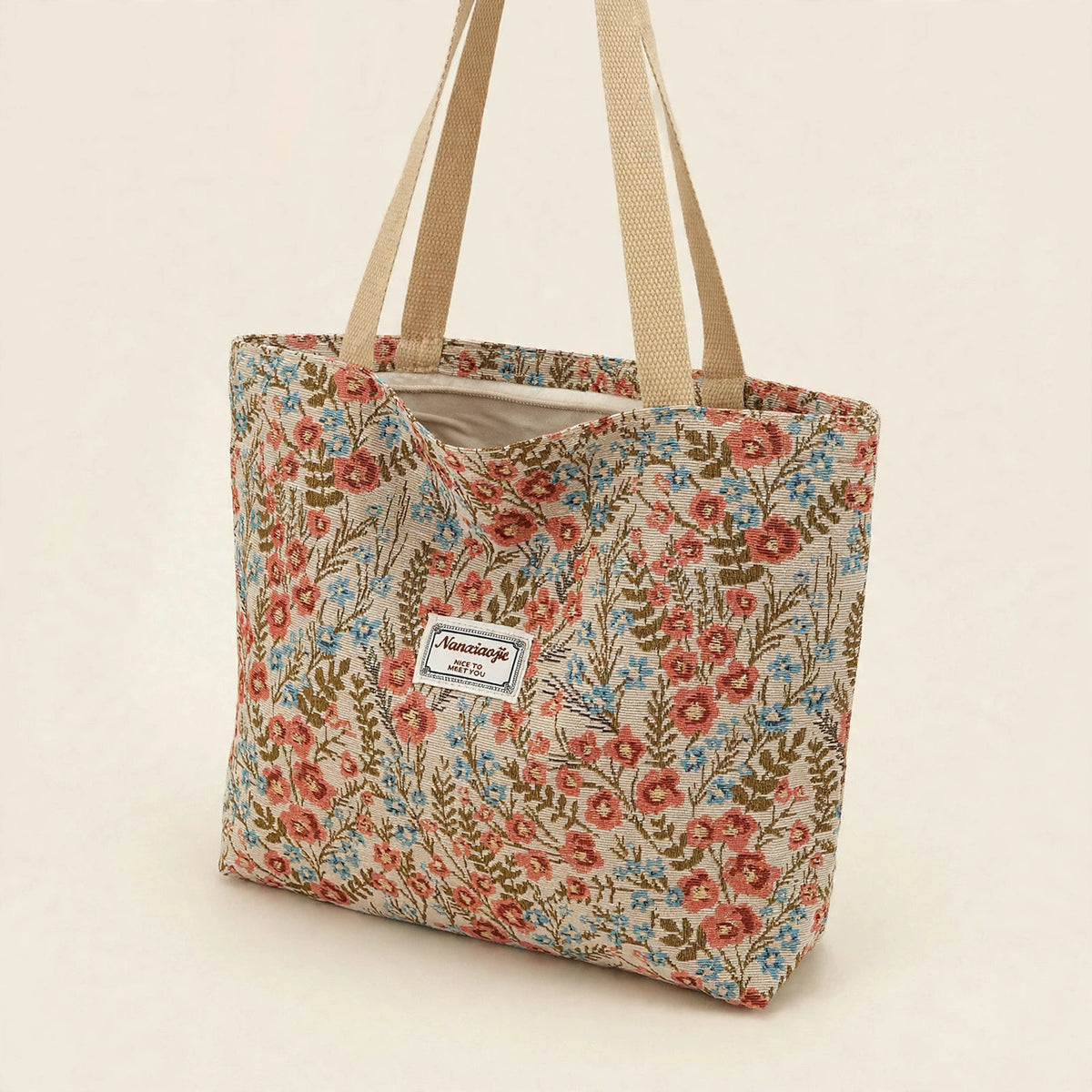 Stitched Shoulder Tote Bag - view 11
