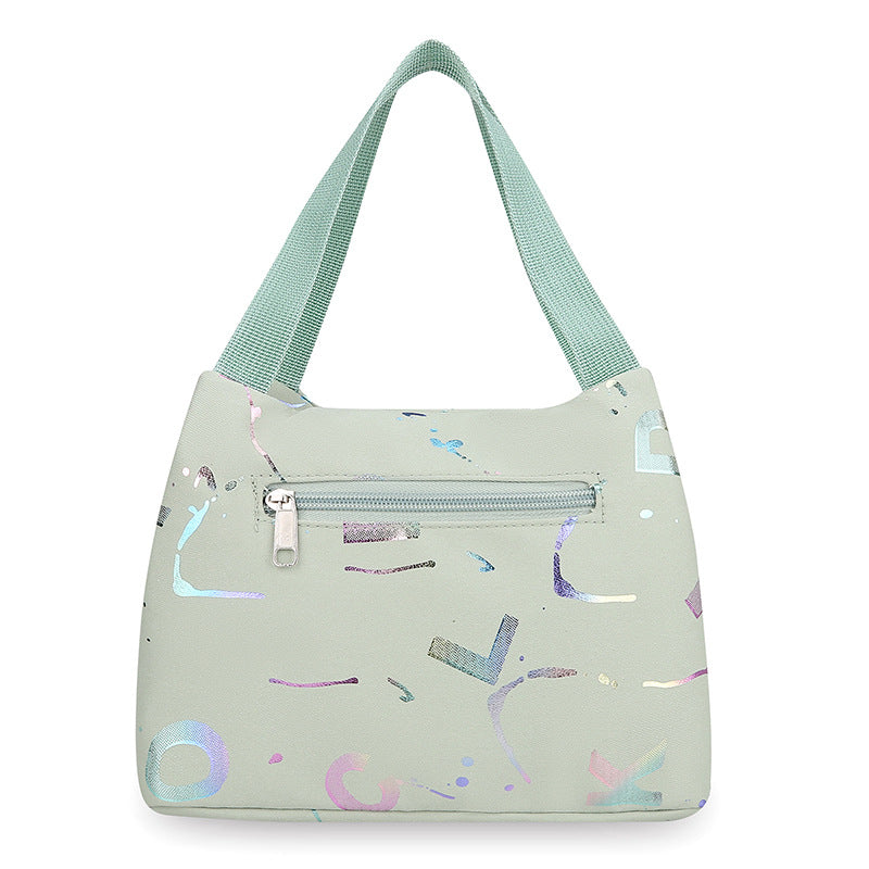 Women's Nylon Shoulder Bag in black - product photo 9