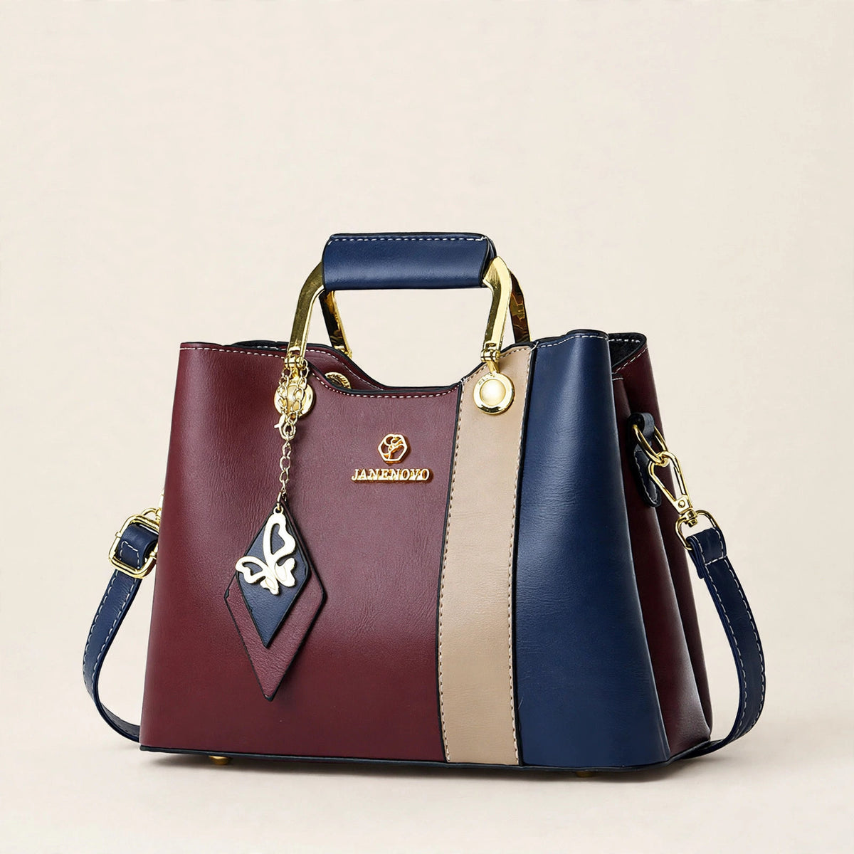 Women's Contrast-Color Bucket Bag - view 23