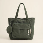 Vintage Minimalist Shoulder Tote Bag - view 12