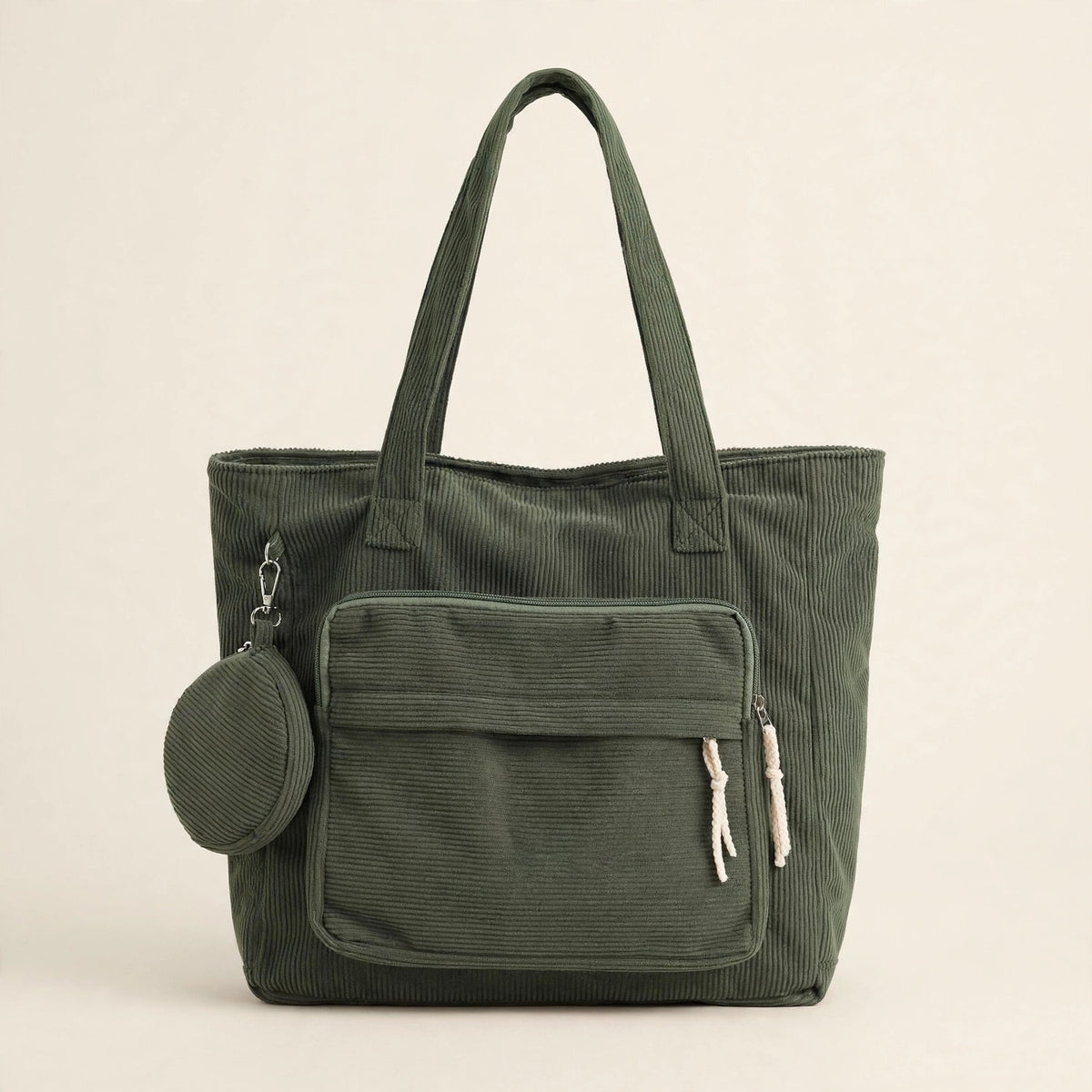 Vintage Minimalist Shoulder Tote Bag - view 12