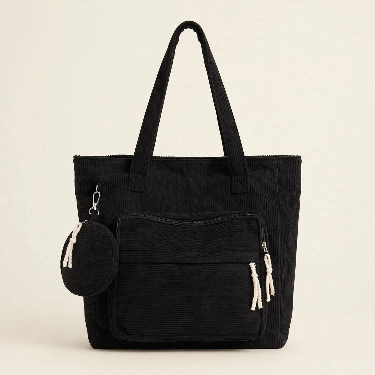 Vintage Minimalist Shoulder Tote Bag - view 14
