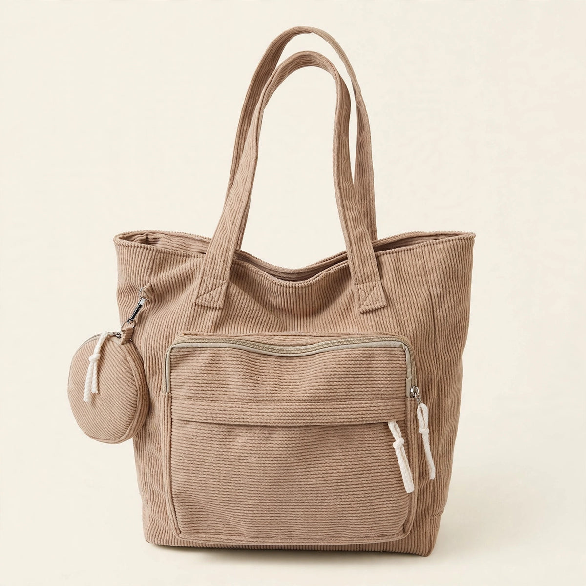 Vintage Minimalist Shoulder Tote Bag - view 15