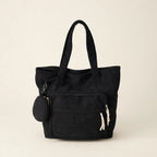 Vintage Minimalist Shoulder Tote Bag - view 16