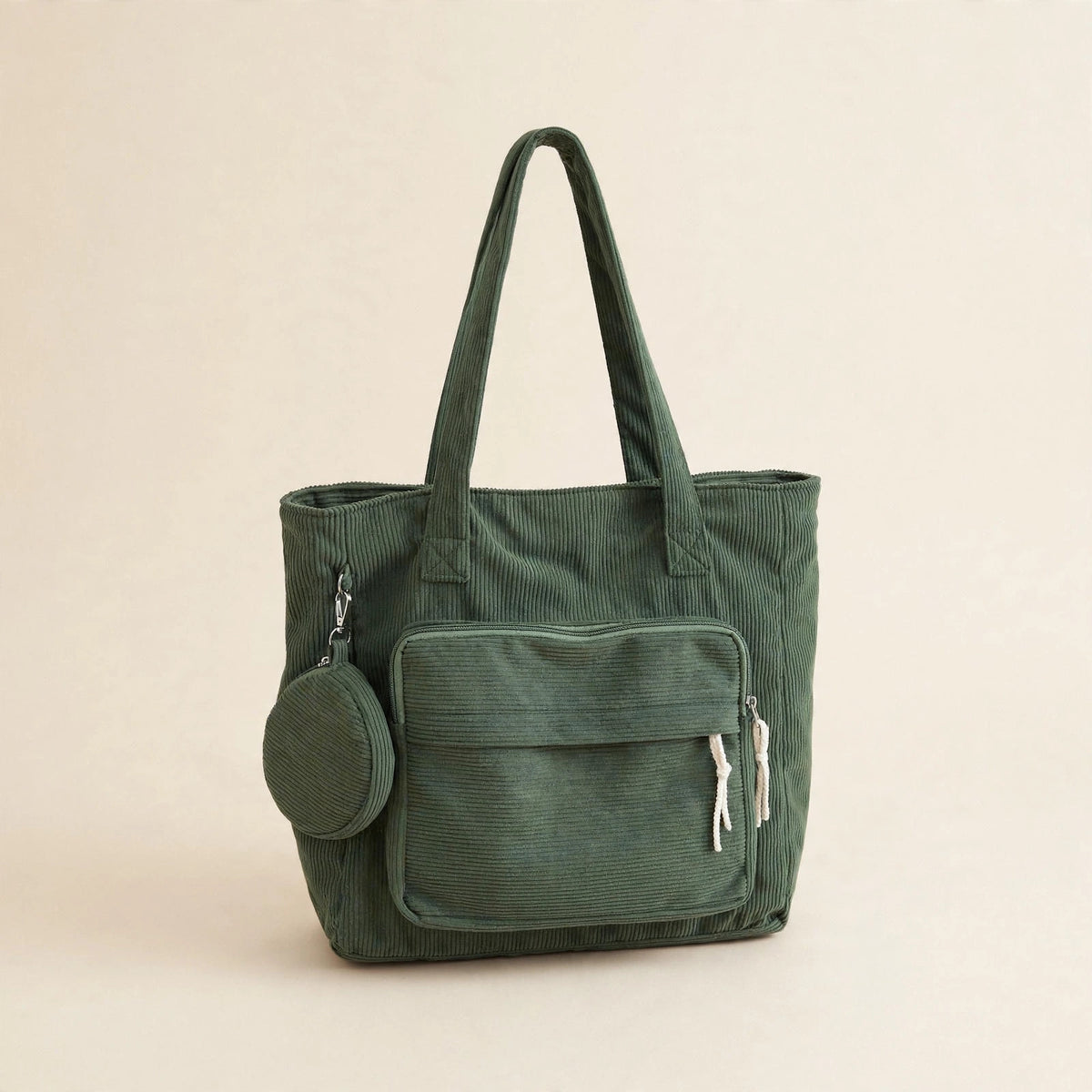 Vintage Minimalist Shoulder Tote Bag - view 18