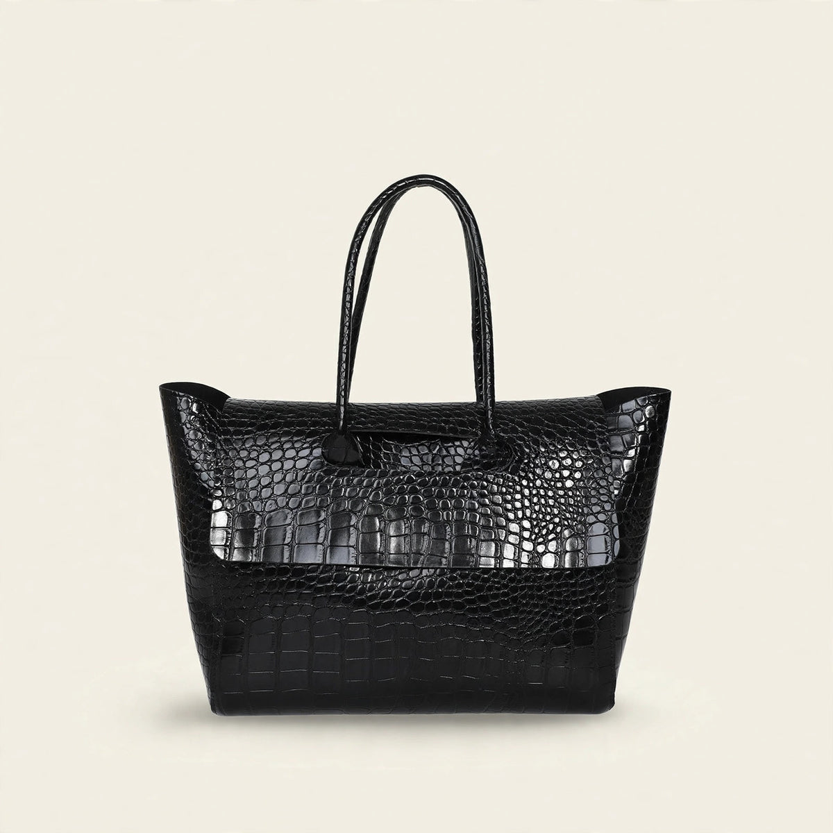 Crocodile Pattern Large-Capacity Tote Bag - view 15