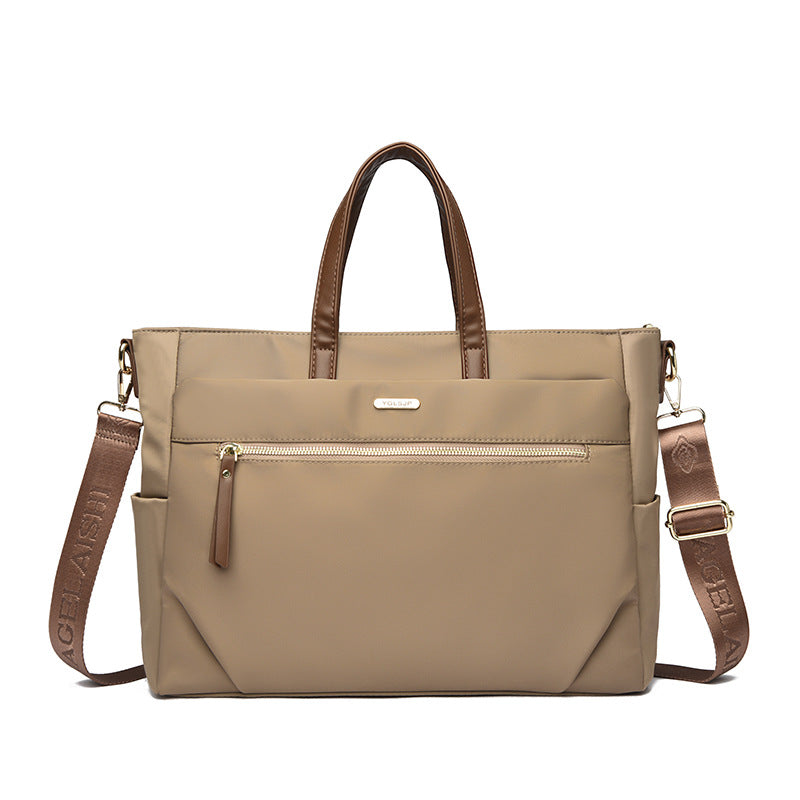 Women's Nylon Shoulder Bag in black - product photo 10