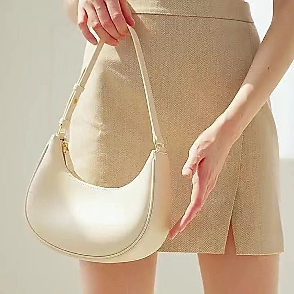 Demi Lady Crescent Crossbody Shoulder Bag - view 8