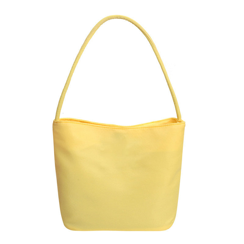 Women's Nylon Bucket Bag in pink - product photo 12