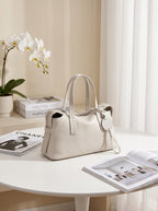 Bibi Women's Genuine Leather Top-Handle Satchel - view 3