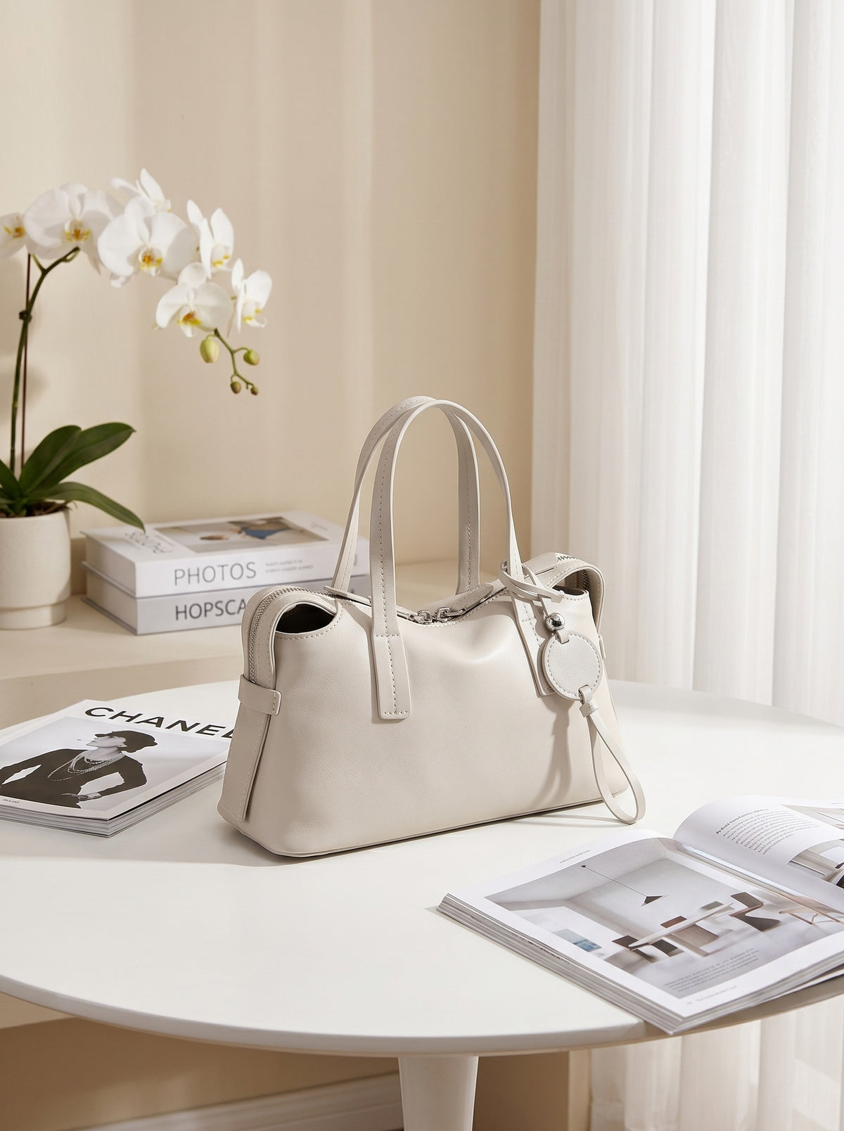 Bibi Women's Genuine Leather Top-Handle Satchel - view 3