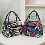 Women's Bag in geometric stripes - product photo 2
