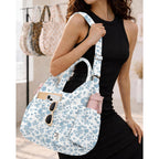 Women's Corduroy Crossbody Bag in off-white - product photo 1