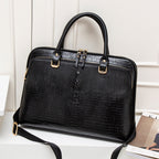 Women's Bag in black and white grid - product photo 1