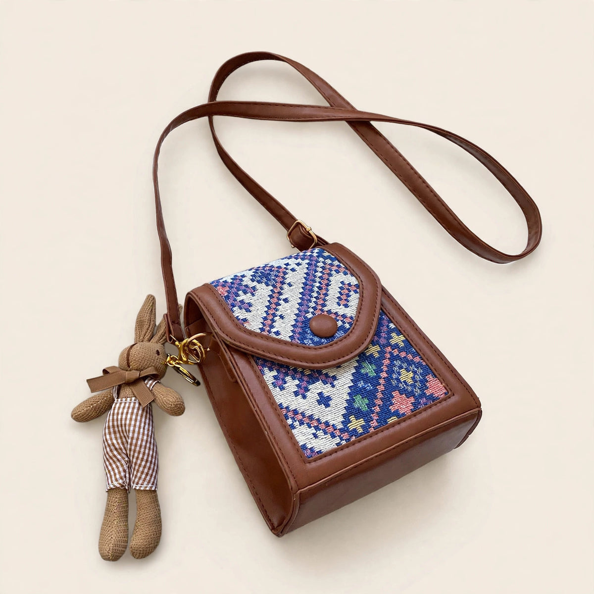 Ethnic Style Crossbody Phone Bag - view 22
