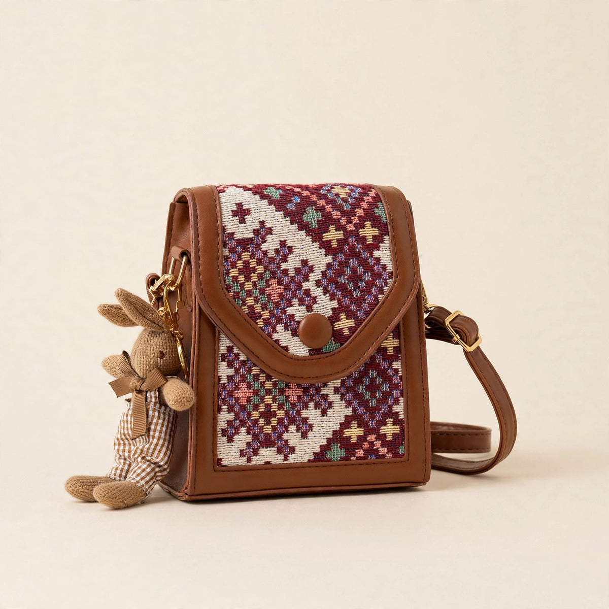 Ethnic Style Crossbody Phone Bag - view 13