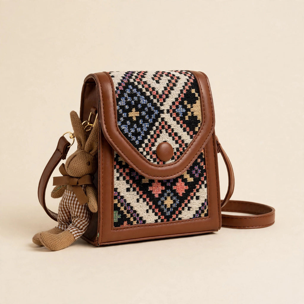 Ethnic Style Crossbody Phone Bag - view 15